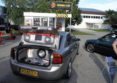 Autodax na výstavách