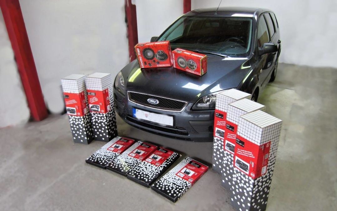 Odhlučnenie a ozvučenie auto Ford Focus